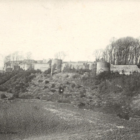 Montreuil - sur - Mer - View of the Ramparts, France Postcard Vintage
