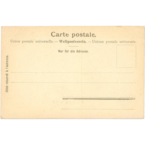 Montreux, Switzerland – À Montreux, le Port – Postcard Early 20th Century