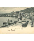 Montreux, Switzerland – À Montreux, le Port – Postcard Early 20th Century
