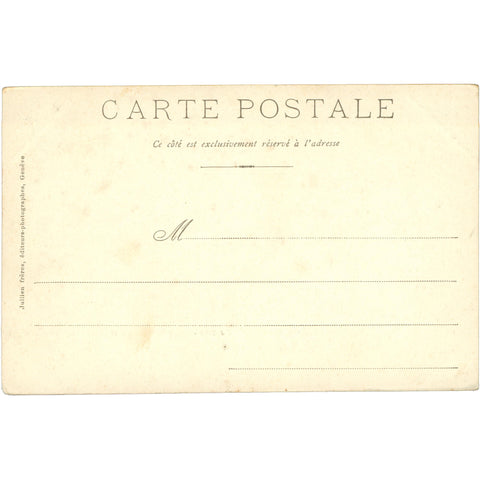 Montreux, Switzerland – Les Mouettes au Port – Postcard Early 20th Century