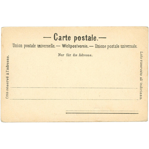 Montreux, Switzerland – Place de la Rouvenaz and the Dent du Midi – Postcard