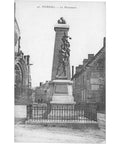 Moreuil, France – War Memorial Monument – Postcard Early 20th Century