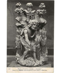 Musée de Sculpture Comparée - Détail d'une Stalle (XVe siècle), France Postcard