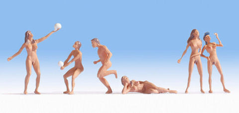 Nudist Set Terrarium Figures 15844