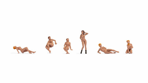 Nude Models Terrarium Figure Set 15949