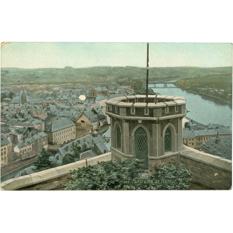 Namur, Belgium - Citadel Panorama Postcard Early 20th Century
