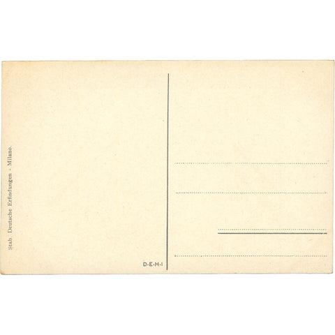 Naples, Italy – Panorama from Villa Patrizi to Vomero – Postcard Mid - 20th Century