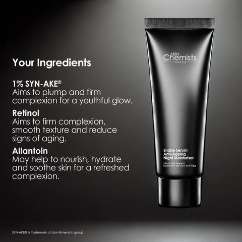 1% SYN-AKE® Snake Serum Anti-Ageing Night Moisturiser 50ml