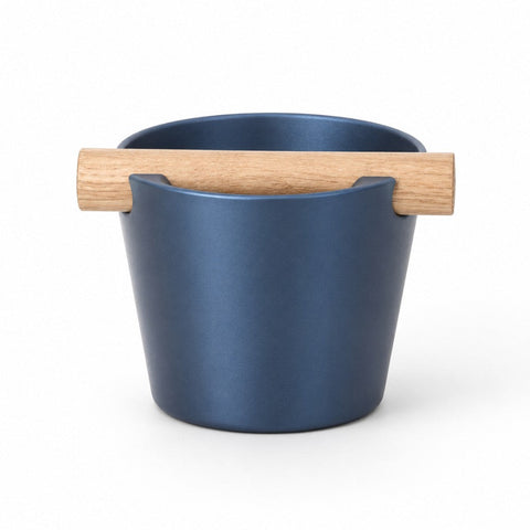 Nordic Espresso Knock Box with Oak Bar