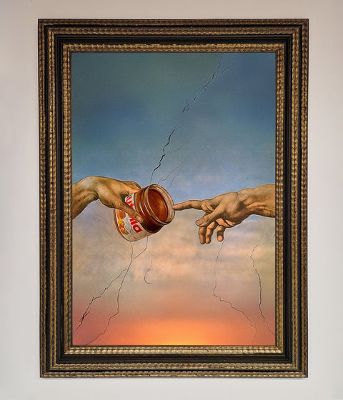 Nutella Of Creation Framed Poster