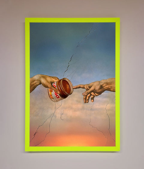 Nutella Of Creation Framed Poster