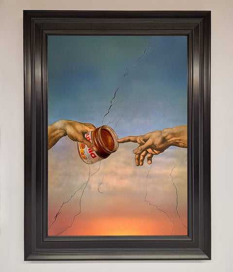 Nutella Of Creation Framed Poster