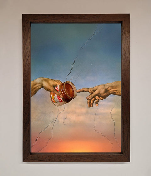 Nutella Of Creation Framed Poster