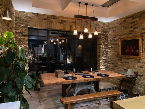 Oak Beam Chandelier Bespoke