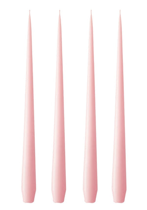 Olivia's Rose Quartz Large Taper Candles