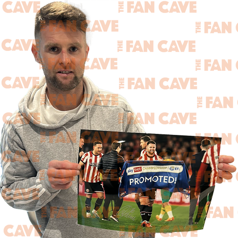 Ollie Norwood Sheffield United Signed Mount