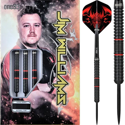 One80 Jim Williams Black & Red 80%