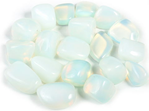 Opal Tumblestones – Healing Crystal for Emotional Balance & Calm
