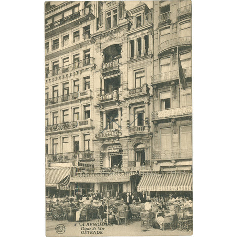 Ostend, Belgium – A La Renommée, Digue de Mer – Postcard Early 20th Century