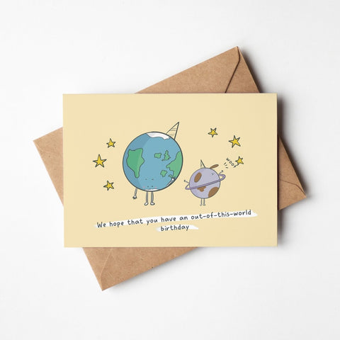 Out Of This World | Greeting Card