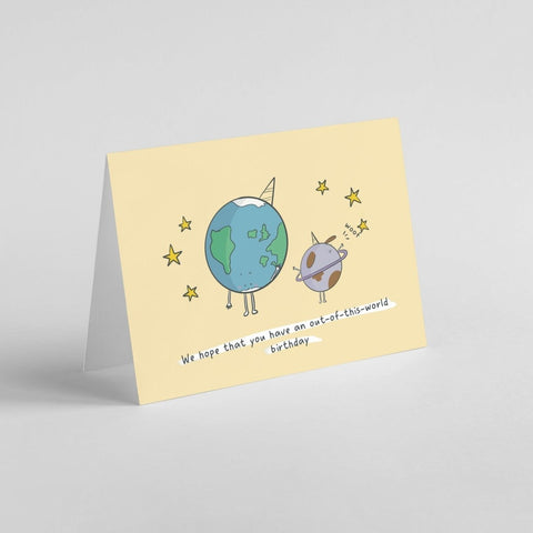 Out Of This World | Greeting Card