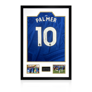 Cole Palmer Signed Chelsea 25/26 Club World Cup Champion Shirt Premium Frame