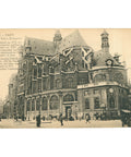 Paris, France – Église Saint - Eustache Postcard early 20th Century