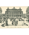 Paris, France – La Place de l’Opéra – Postcard Early 20th Century