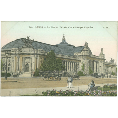Paris, France – Le Grand Palais des Champs - Élysées – Postcard early 20th Century