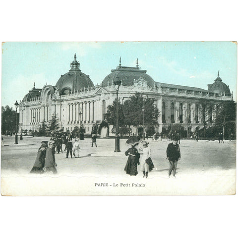 Paris, France – Le Petit Palais – Postcard