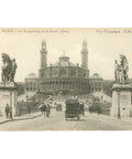 Paris, France – Le Trocadéro et le Pont d’Iéna – Postcard Early 20th Century