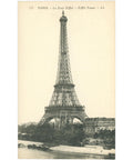 Paris, France – The Eiffel Tower – Postcard Early 20th Century