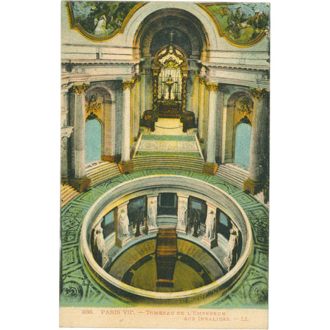 Paris, France – Tomb of Emperor Napoleon Postcard