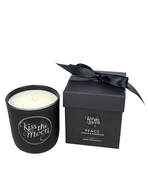 PEACE AROMATHERAPY SOY CANDLE Vanilla & Rosewood