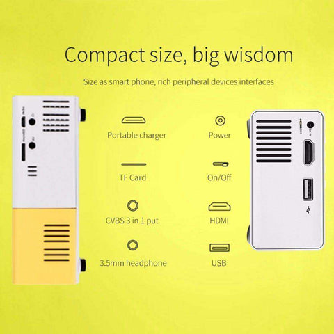 PeakLife Portable Mini Projector