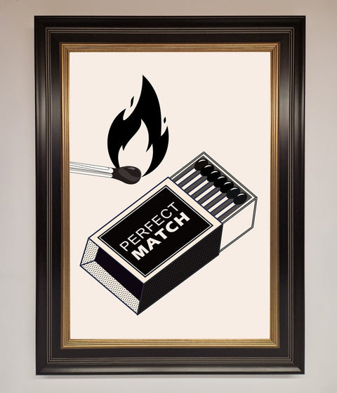 Perfect Match Framed Print