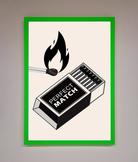 Perfect Match Framed Print