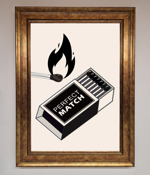 Perfect Match Framed Print