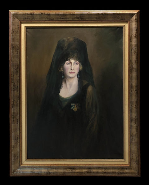 Philip de László (1869–1937), After - Victoria Eugenia de Battenberg, Reine d'Espagne