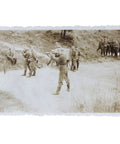 Photograph of German Soldiers at a Shooting Range – WWII Era