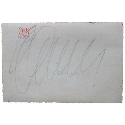 Photograph of German Soldiers Inspecting a Damaged Tank – WWII Era