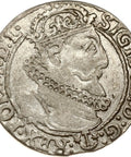Poland, Kraków. Sigismund III Vasa (1587–1632). Szostak (6 grosz) 1624