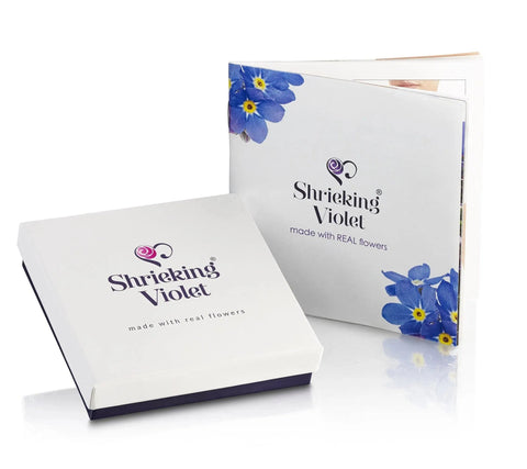 Bague Coquelicot de Shrieking Violet® Bague ajustable en argent sterling ornée d'une véritable fleur. Cadeau idéal pour une amie chère, une maman, une grand-mère, une épouse