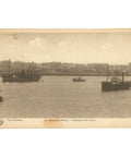 Port of Casablanca, Morocco Postcard, Early 20th Century