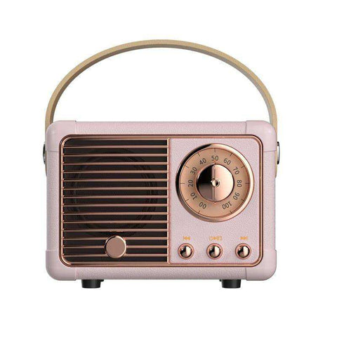 Portable Retro Bluetooth Speaker