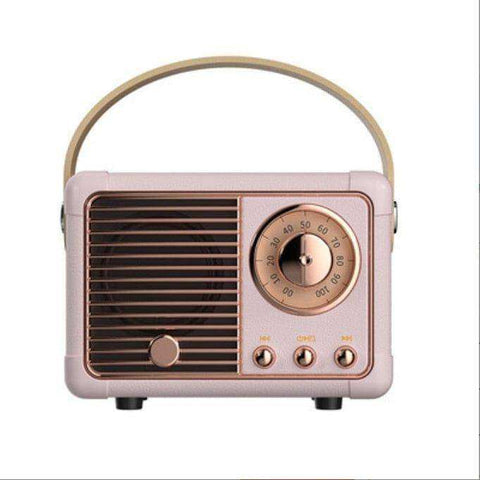 Portable Retro Bluetooth Speaker