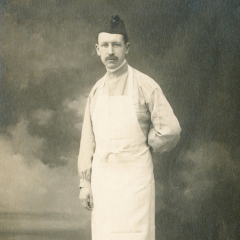 Post - World War I French Soldier Photo Postcard – Limonadier (Mess Steward)