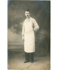 Post - World War I French Soldier Photo Postcard – Limonadier (Mess Steward)