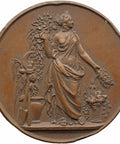 Pre 1940 Société d'Horticulture de Mâcon Medal by Pinchet