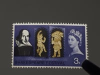 1964 3 d Elizabeth II Stamp United Kingdom Puck and Bottom in A Midsummer Night's Dream Shakespeare Festival